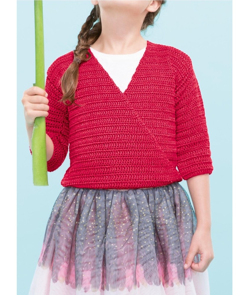 Patron crochet gratuit Cache-Coeur au crochet
