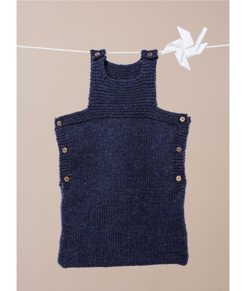 Patron tricot Turbulette boutonnée - Bergère de France