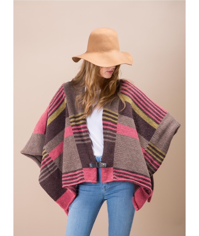 Patron tricot Cape multico - Bergère de France