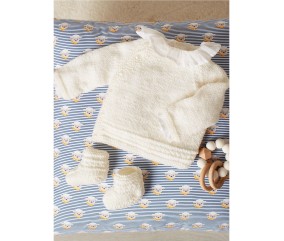 Patron tricot gratuit Brassière et chaussons