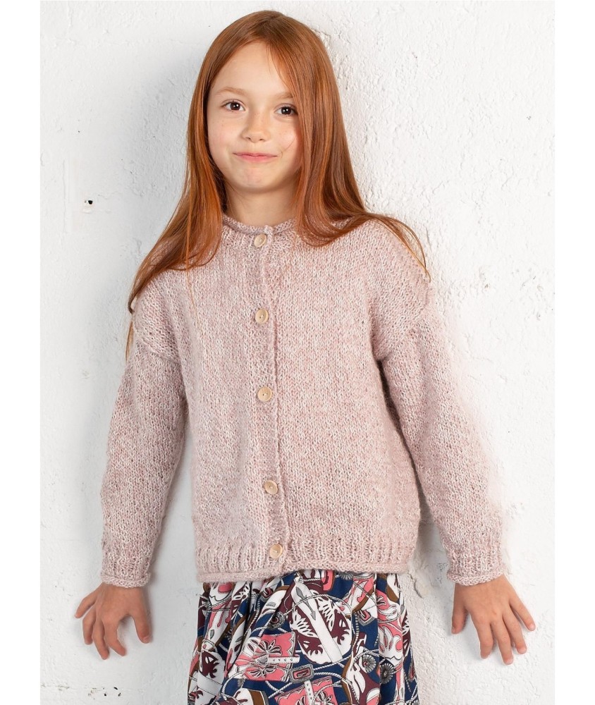 Patron crochet gratuit Gilet bords roulottés