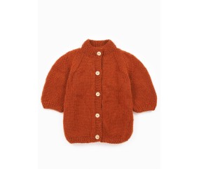 Patron tricot Gilet manches 3/4 - Bergère de France
