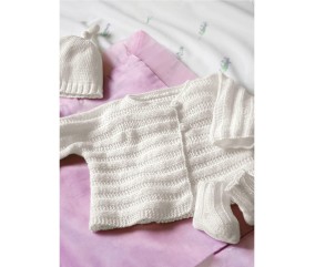 Patron tricot gratuit Gilet - bonnet et chaussettes