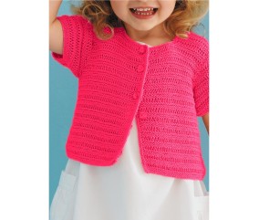 Patron tricot Gilet ajouré - Bergère de France