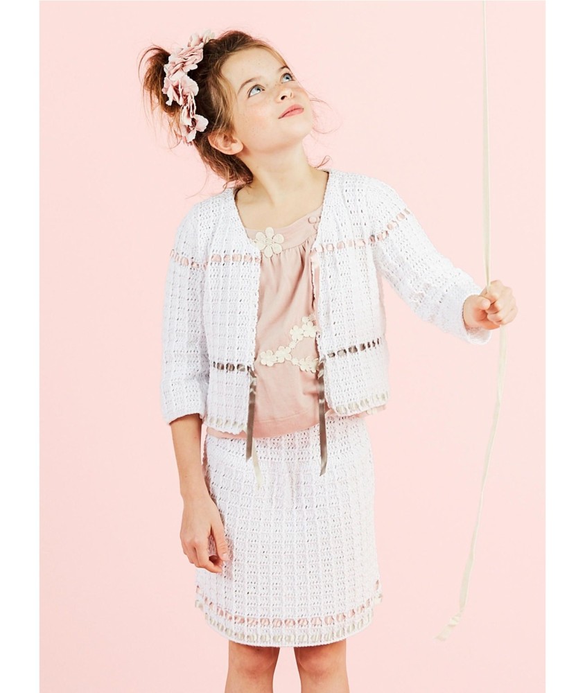 Patron crochet gratuit Veste enfant au crochet