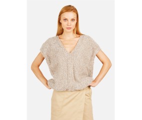 Patron tricot Sur-pull col V - Bergère de France