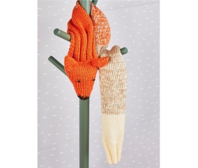 Patron tricot Écharpe renard - Bergère de France