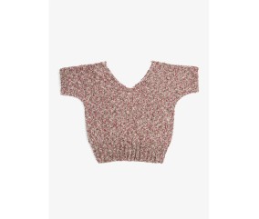 Patron tricot Pull V devant et dos - Bergère de France