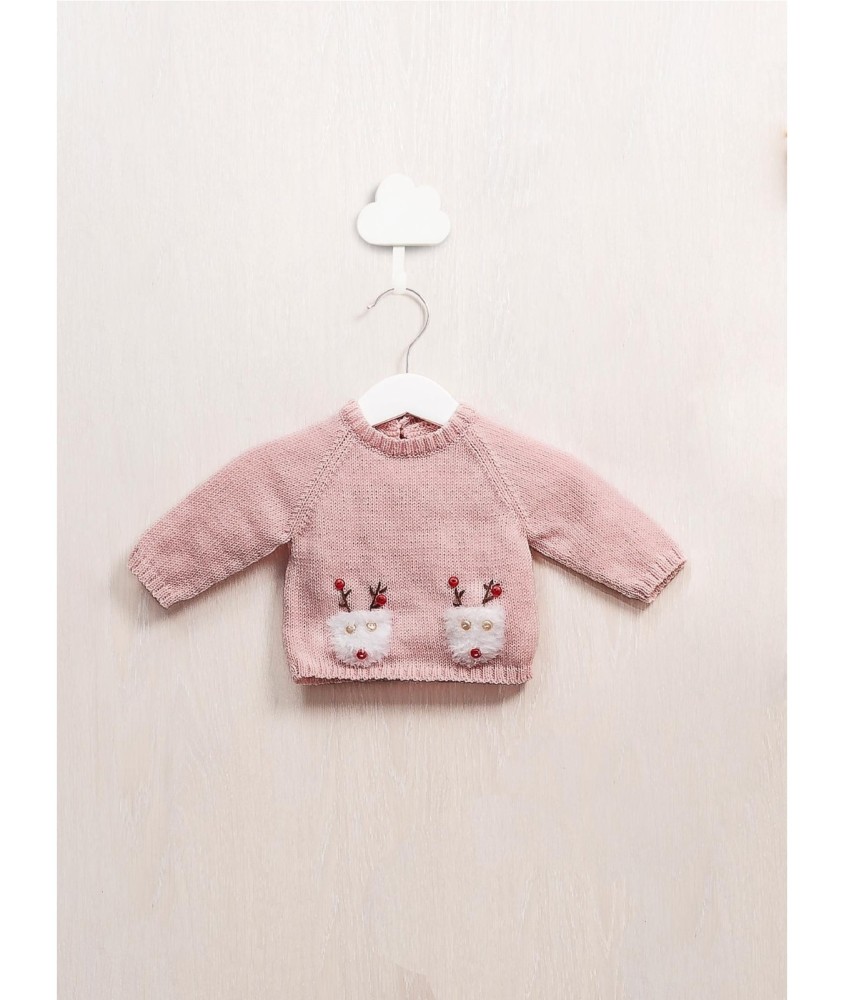 Patron tricot Pull Nöel tendre - Bergère de France