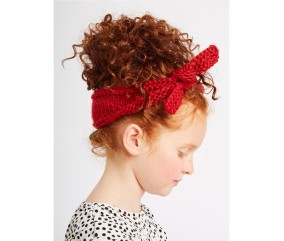 Patron tricot gratuit Bandeau à nouer enfant