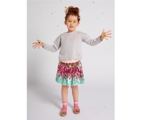 Patron tricot Pull col rond bébé - Bergère de France