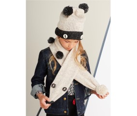 Patron tricot Écharpe animal - Bergère de France