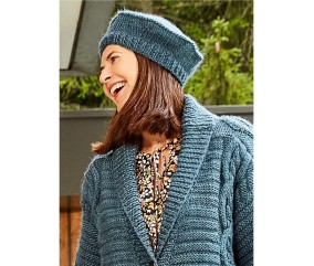 Patron tricot gratuit Beret femme - Bergère de France