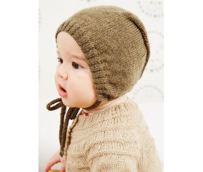 Patron tricot Bonnet béguin - Bergère de France