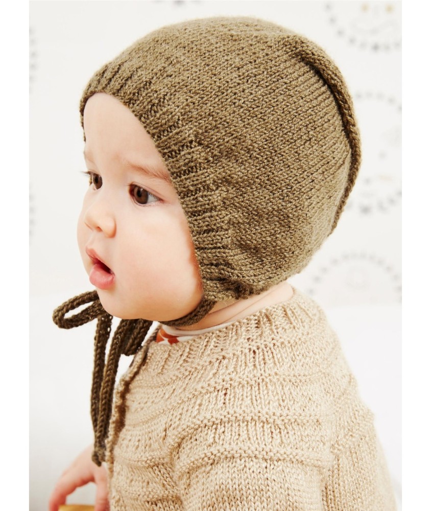 Patron tricot Bonnet béguin - Bergère de France