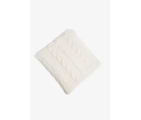 Patron tricot gratuit Couverture à torsades