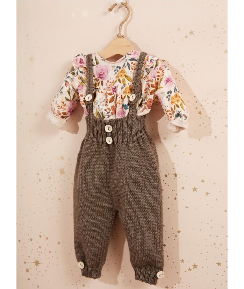 Patron tricot Pantalon à bretelles - Bergère de France