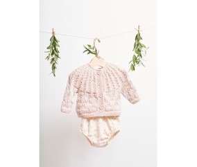 Patron tricot gratuit Gilet ajouré en empiècement