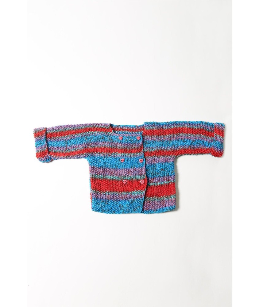 Patron tricot Gilet bébé fille - Bergère de France