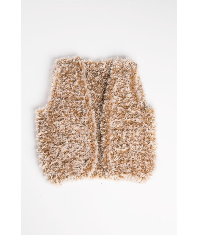Patron tricot Gilet sans manches - Bergère de France