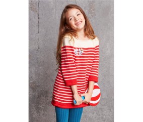 Patron tricot Robe manches 3/4 - Bergère de France