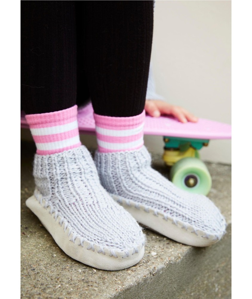 Patron tricot Chaussons - Bergère de France