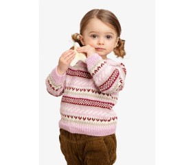 Patron tricot Pull jacquard - Bergère de France