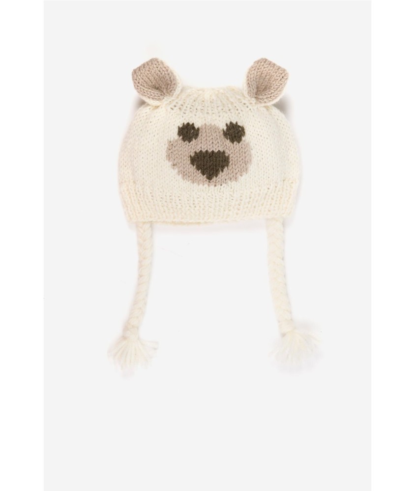 Patron tricot Bonnet ourson - Bergère de France