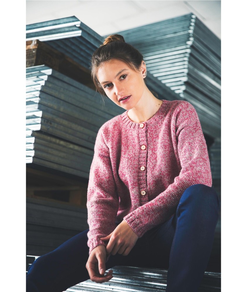 Patron tricot Cardigan - Bergère de France