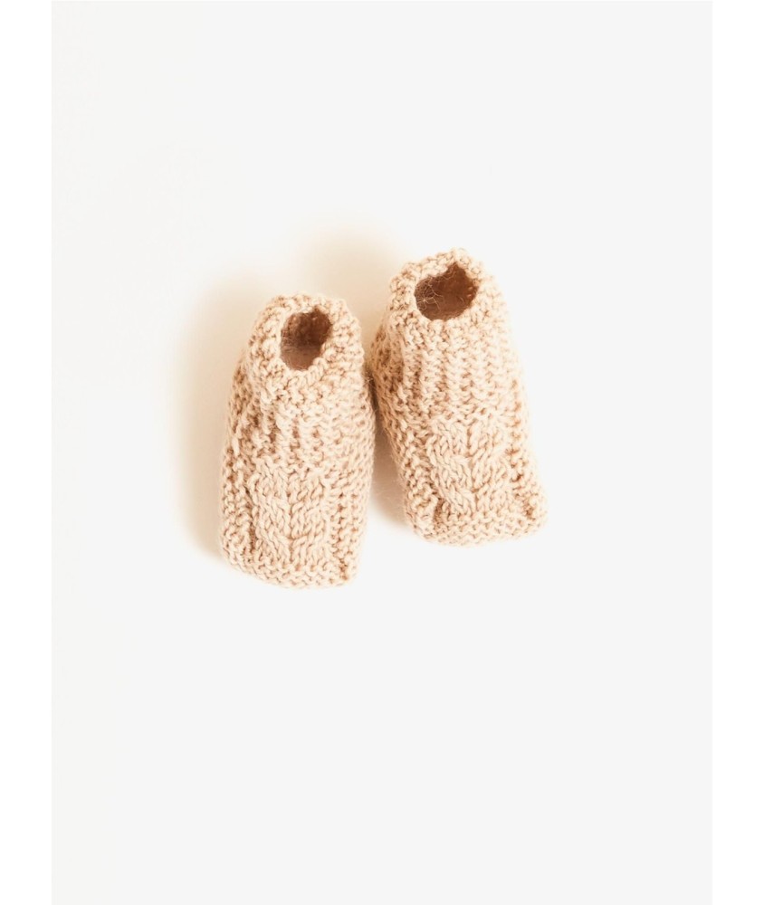 Patron tricot Chaussons - Bergère de France