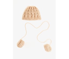 Patron tricot Bonnet et moufles - Bergère de France