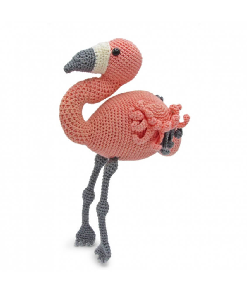 Kit Crochet Coco le flamant rose - Hardicraft