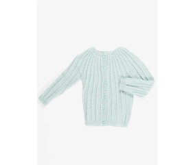Patron tricot Gilet Top Down - Bergère de France