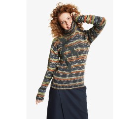 Patron tricot Pull col roulé - Bergère de France