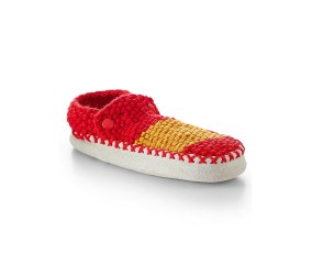 Patron tricot gratuit Chaussons semelle bas