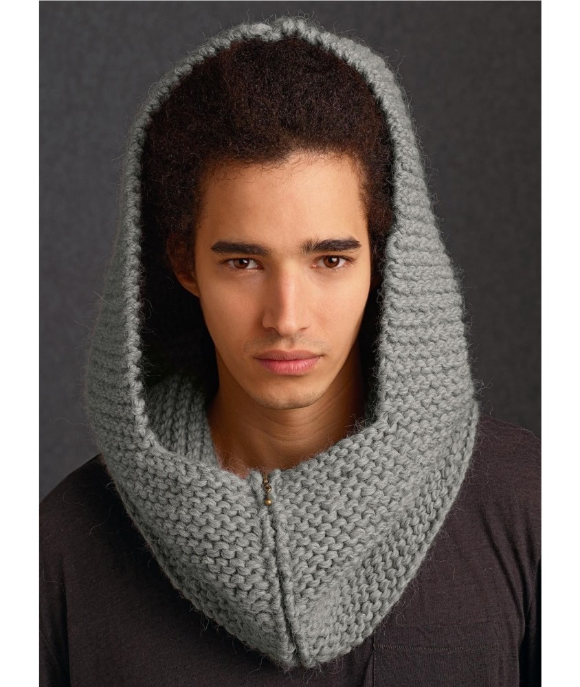 Patron tricot gratuit Cagoule débutant zippée Fredo