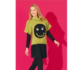 Patron tricot gratuit Pull manches courtes Harmony