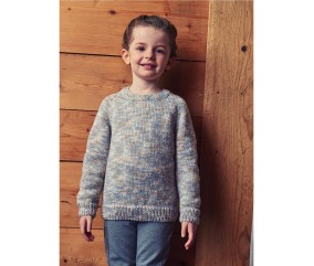 Patron tricot gratuit Pull raglan enfant Graziella