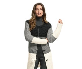 Patron gratuit Veste 3/4 au point mousse Fantine