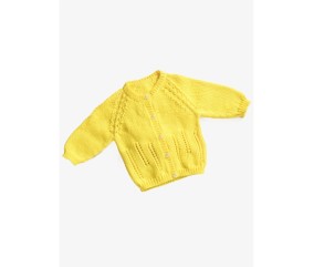 Patron tricot Gilet ajouré - Bergère de France