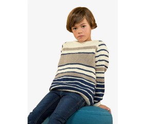 Patron tricot Pull Raglan - Bergère de France