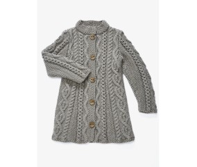 Patron tricot Veste à torsades - Bergère de France
