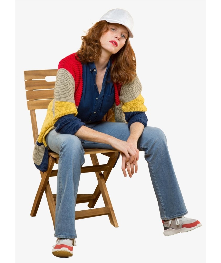 Patron tricot Cardigan - Bergère de France