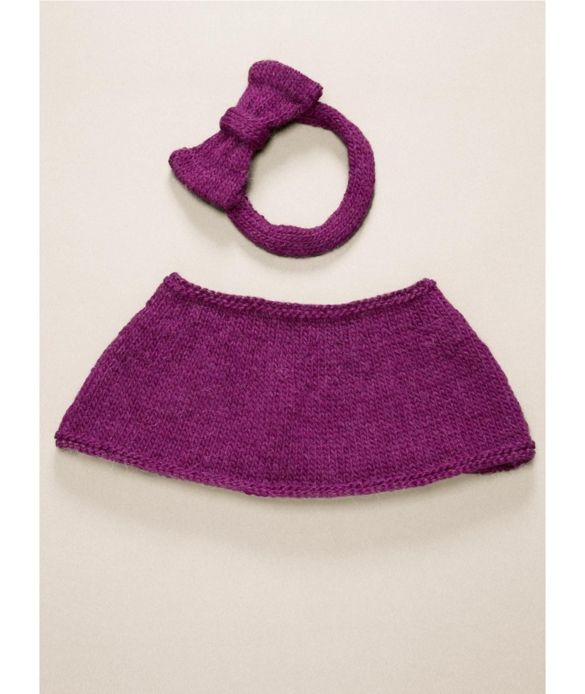 Patron tricot gratuit Chauffe épaules et Bandeau