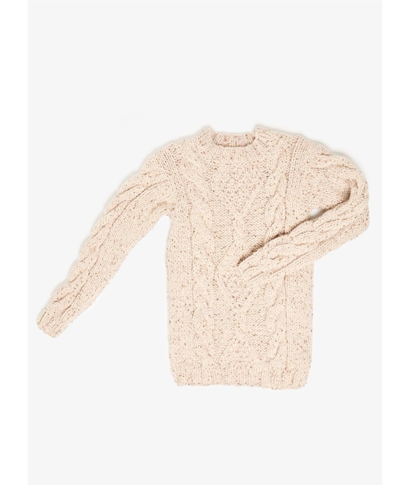 Patron tricot Pull irlandais - Bergère de France