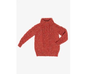 Patron tricot Pull col roulé - Bergère de France