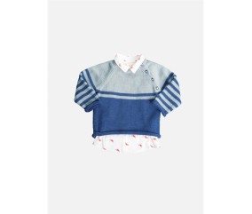 Patron tricot Pull raglan - Bergère de France