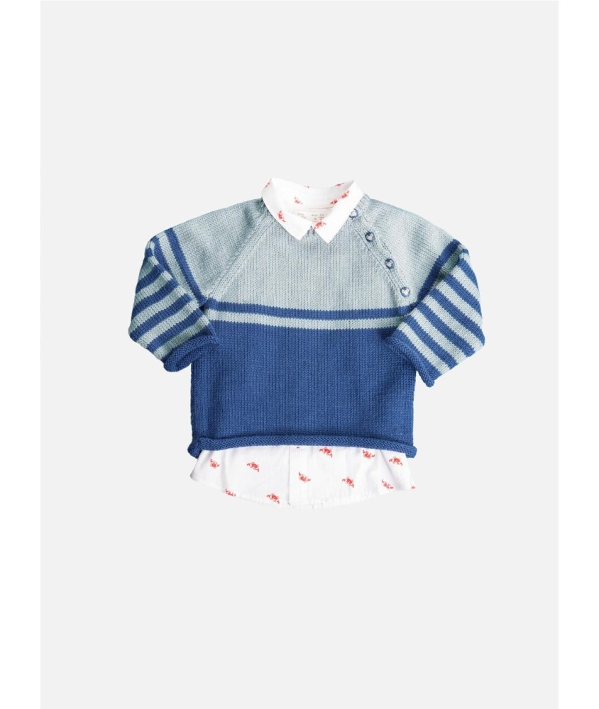 Patron tricot Pull raglan - Bergère de France