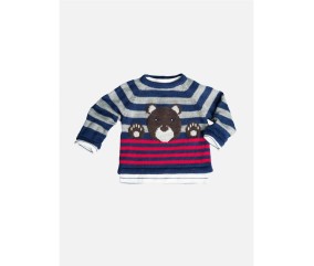 Patron tricot Pull rayé - Bergère de France