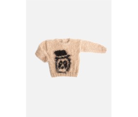 Patron tricot Pull panda - Bergère de France